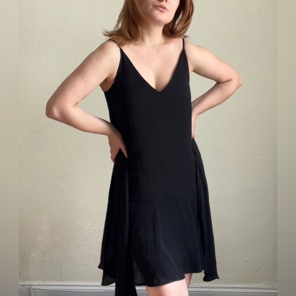 Krisa Black Cami Dress